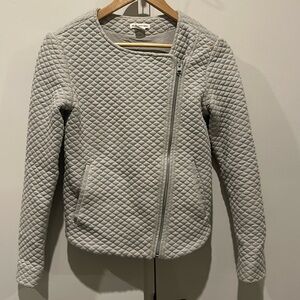 Club Monaco Asymmetrical Knit Jacket